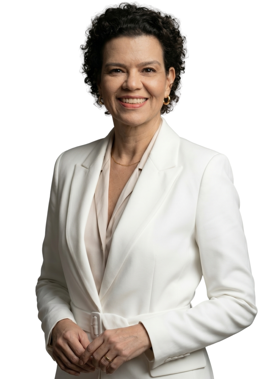 Retrato da Dra. Bianca Seixas Soares Sgambatti, médica perita judicial